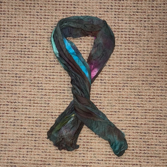 Chan Luu Vibrant Multicolor Scarf - Picture 5 of 12